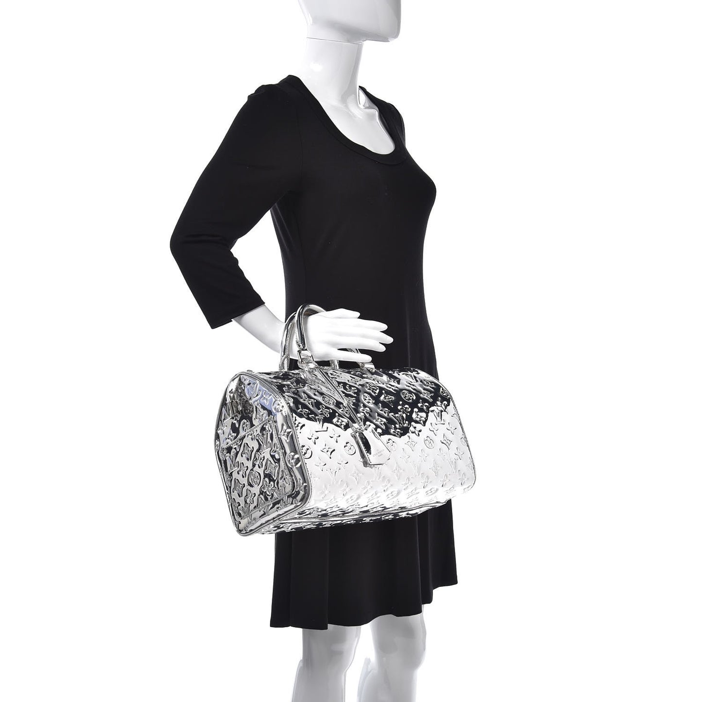 Monogram Miroir Speedy 30 Silver