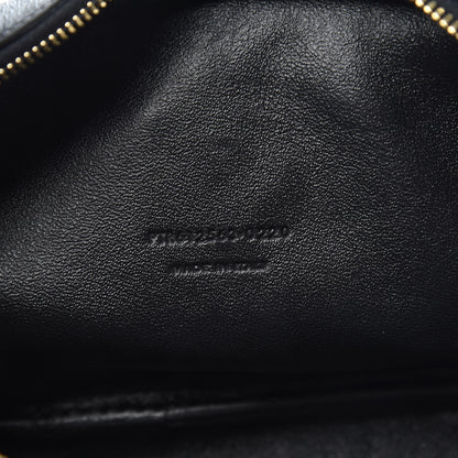 Saint Laurent Canvas Calfskin Leopard Print Monogram Mini Lou Camera Bag Brown 7 of 9