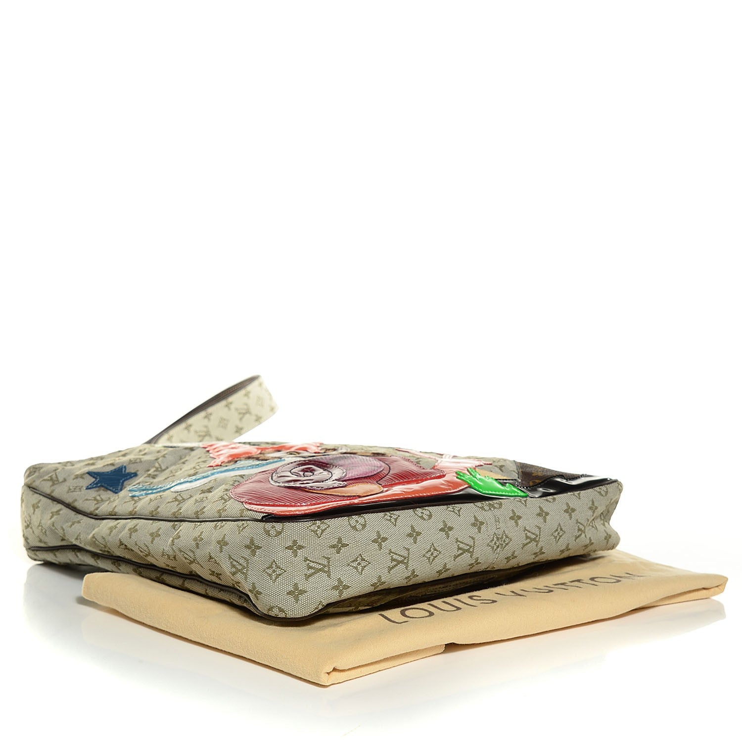 Louis Vuitton Mini Monogram Patchwork Conte De Fees Besace Kaki 4 of 7