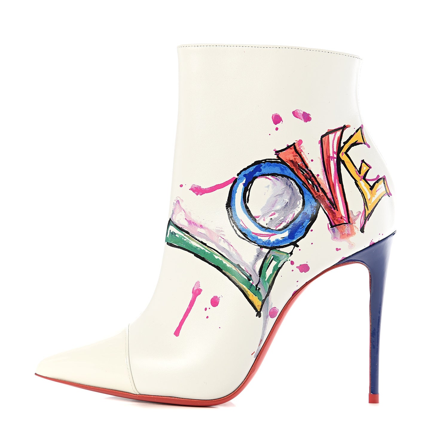 Calfskin In Love 100 Booties 35 White