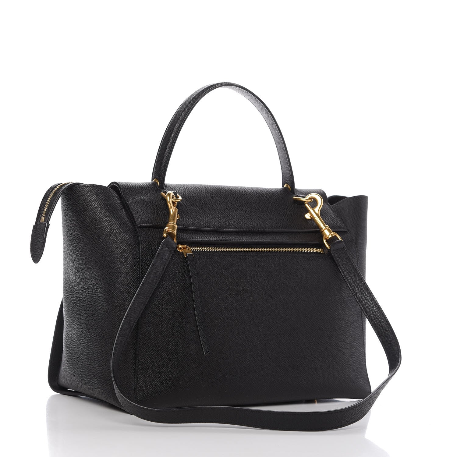 Celine Grained Calfskin Mini Belt Bag Black 3 of 9