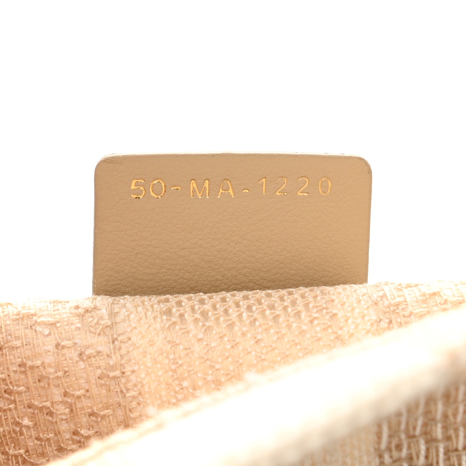 Christian Dior Canvas Embroidered Large Stripes Book Tote Beige 7 of 10