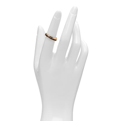 Boucheron 18K Pink Gold PVD Quatre Classique Wedding Band Ring 50 5.25 2 of 4