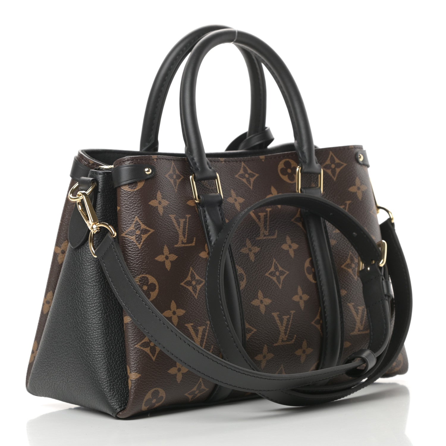 Louis Vuitton Monogram Soufflot BB Black 3 of 9