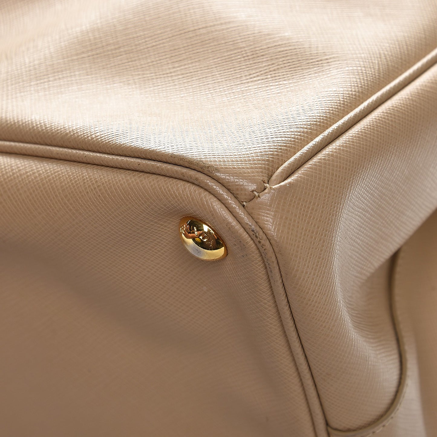 Saffiano Lux Large Tote Sabbia