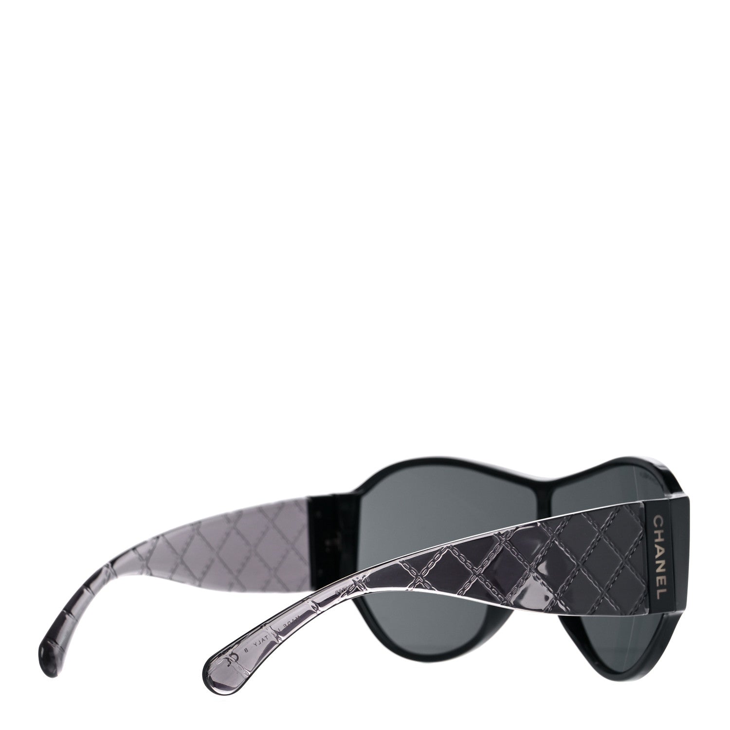 Chanel Acetate Quilted CC Sunglasses 5426 Black 3 of 7