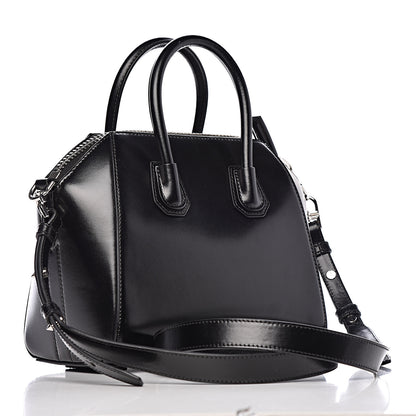Givenchy Shiny Lord Calfskin Mini Antigona Black 3 of 9