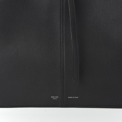 Celine Baby Grained Calfskin Small Tri-Fold Bag Black 9 of 9