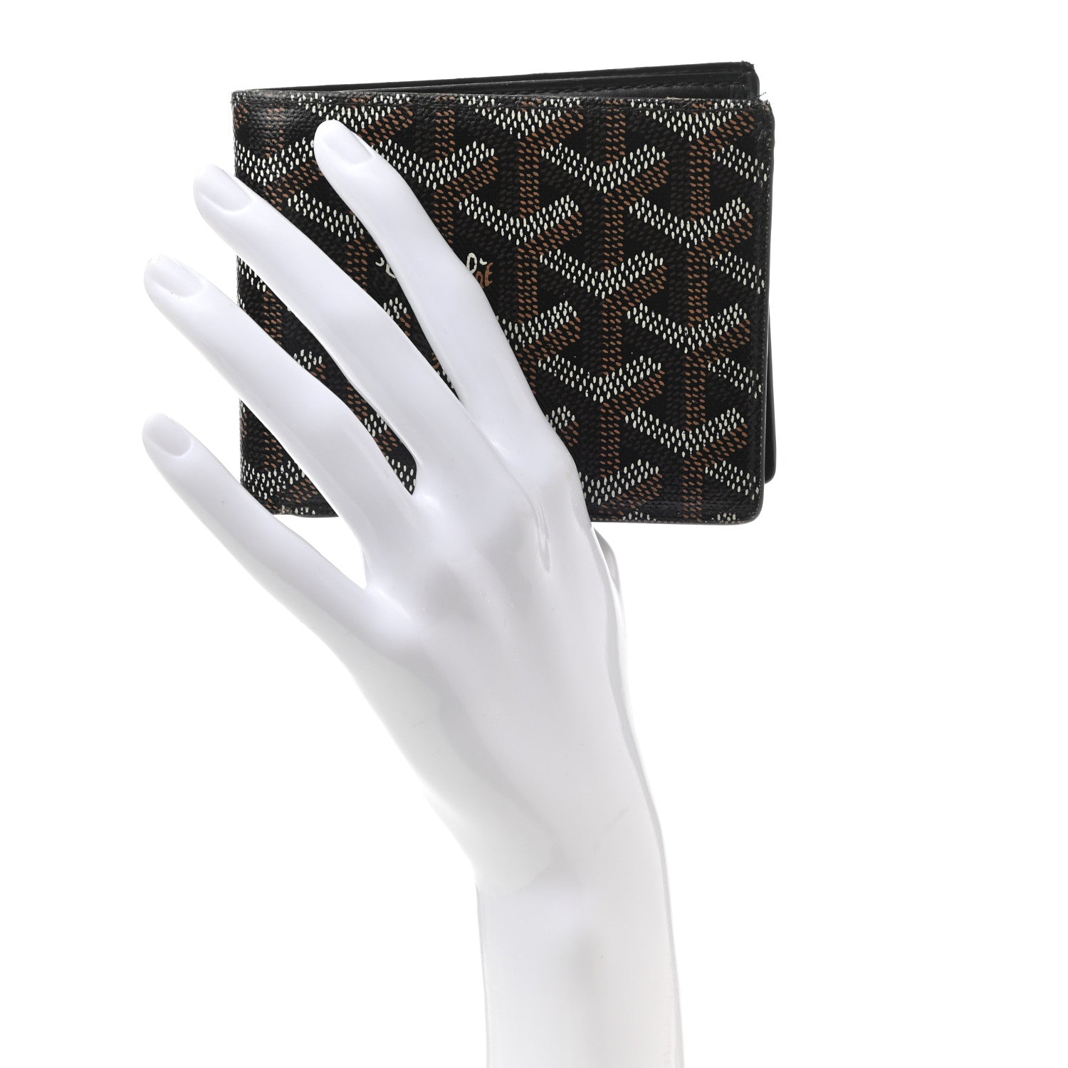 Goyard Goyardine Bi-Fold Victoire PM Wallet Black 2 of 8