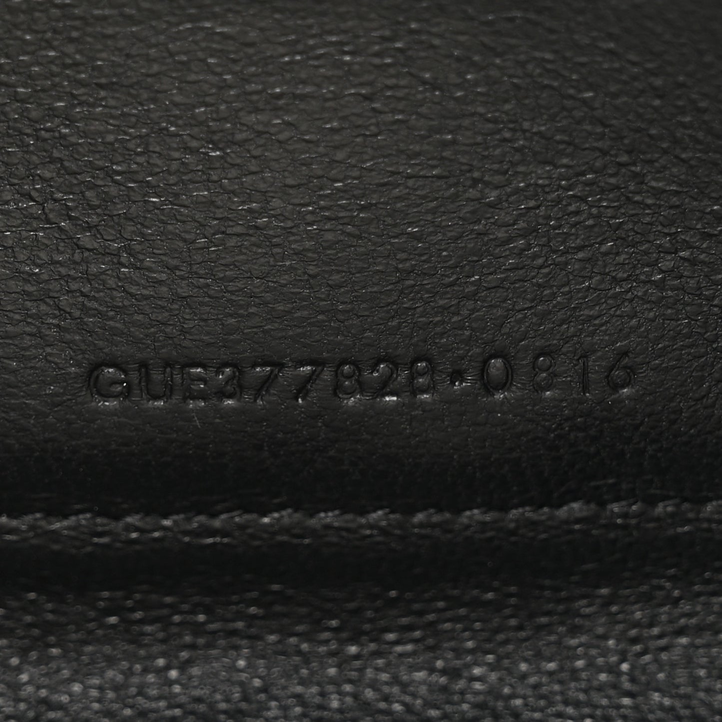 Grain De Poudre Matelasse Chevron Monogram Chain Wallet Crema Soft