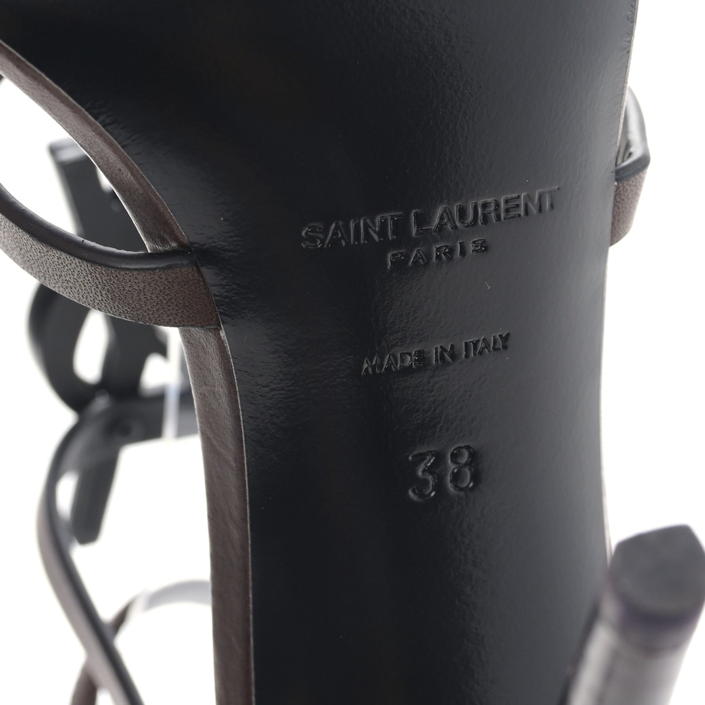Calfskin Cassandra 100 Sandals 38 Moro