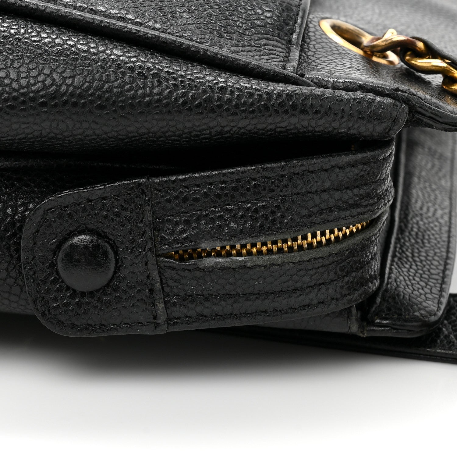 Chanel Caviar Shoulder Bag Black 15 of 16