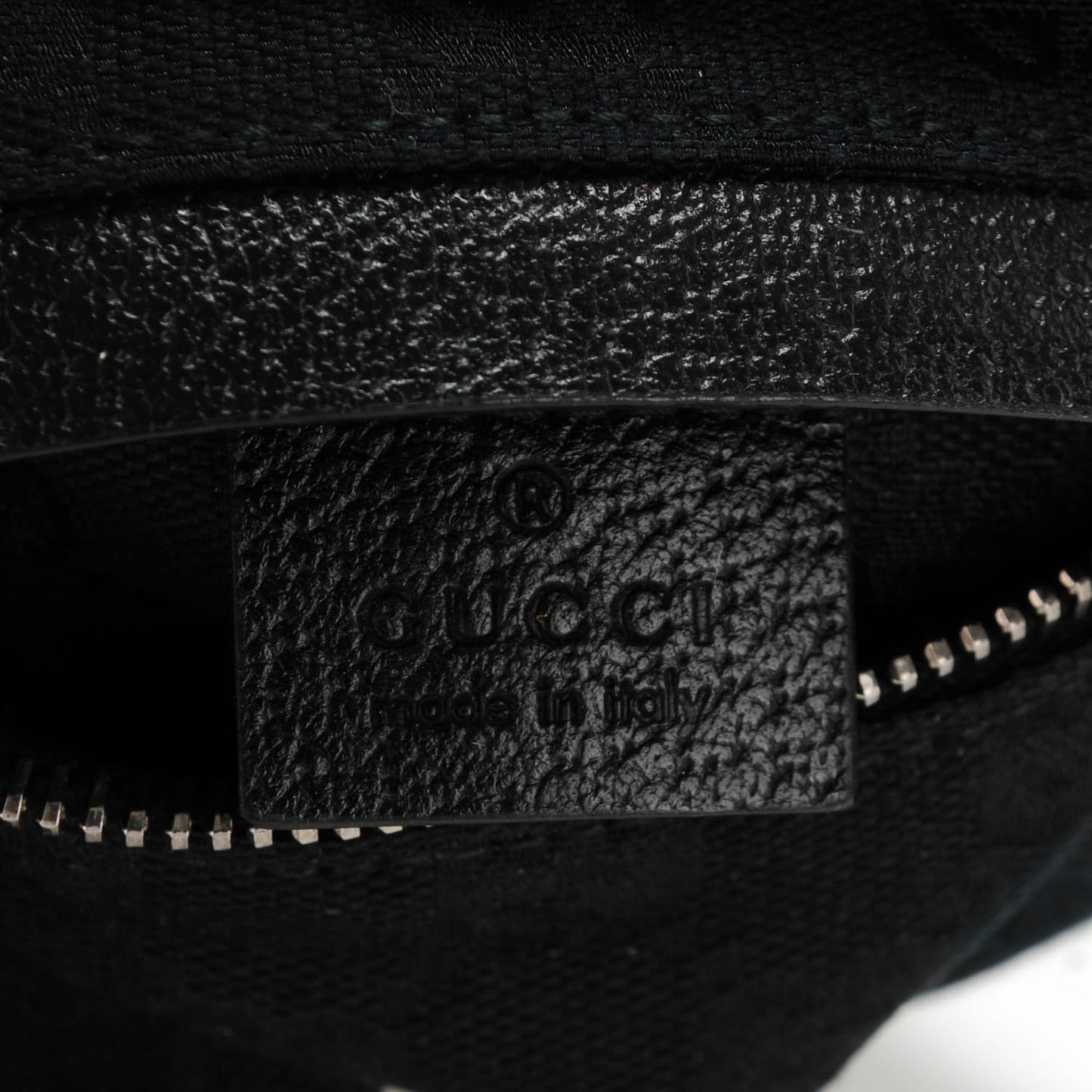 Monogram Belt Bag Black