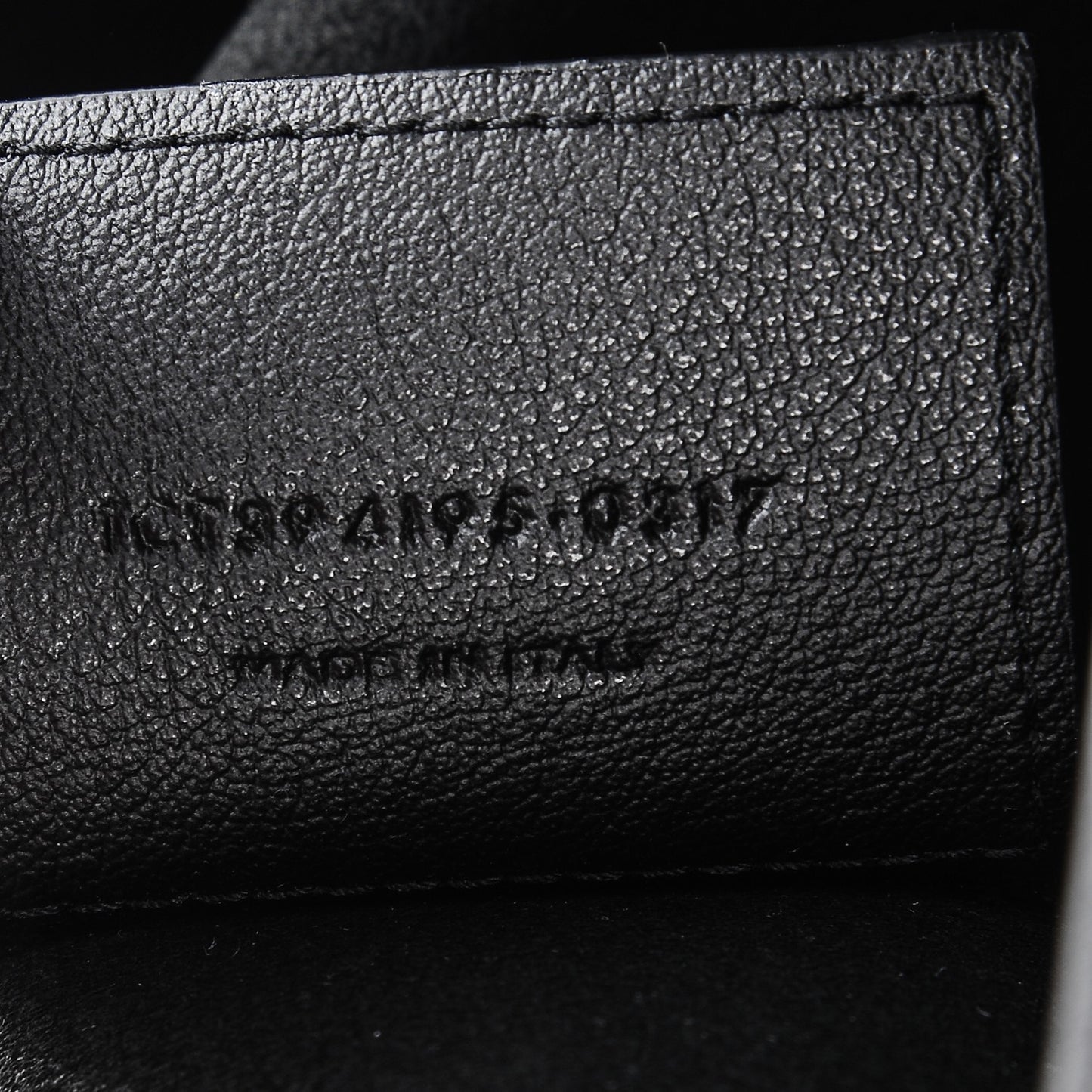 Calfskin Large Shopping Tote Black