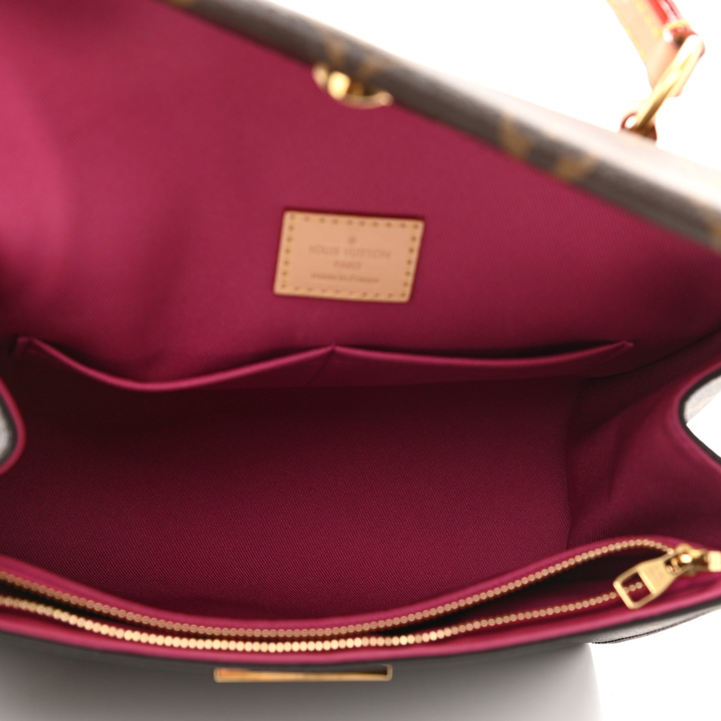 Monogram Cluny BB Bordeaux Fuchsia