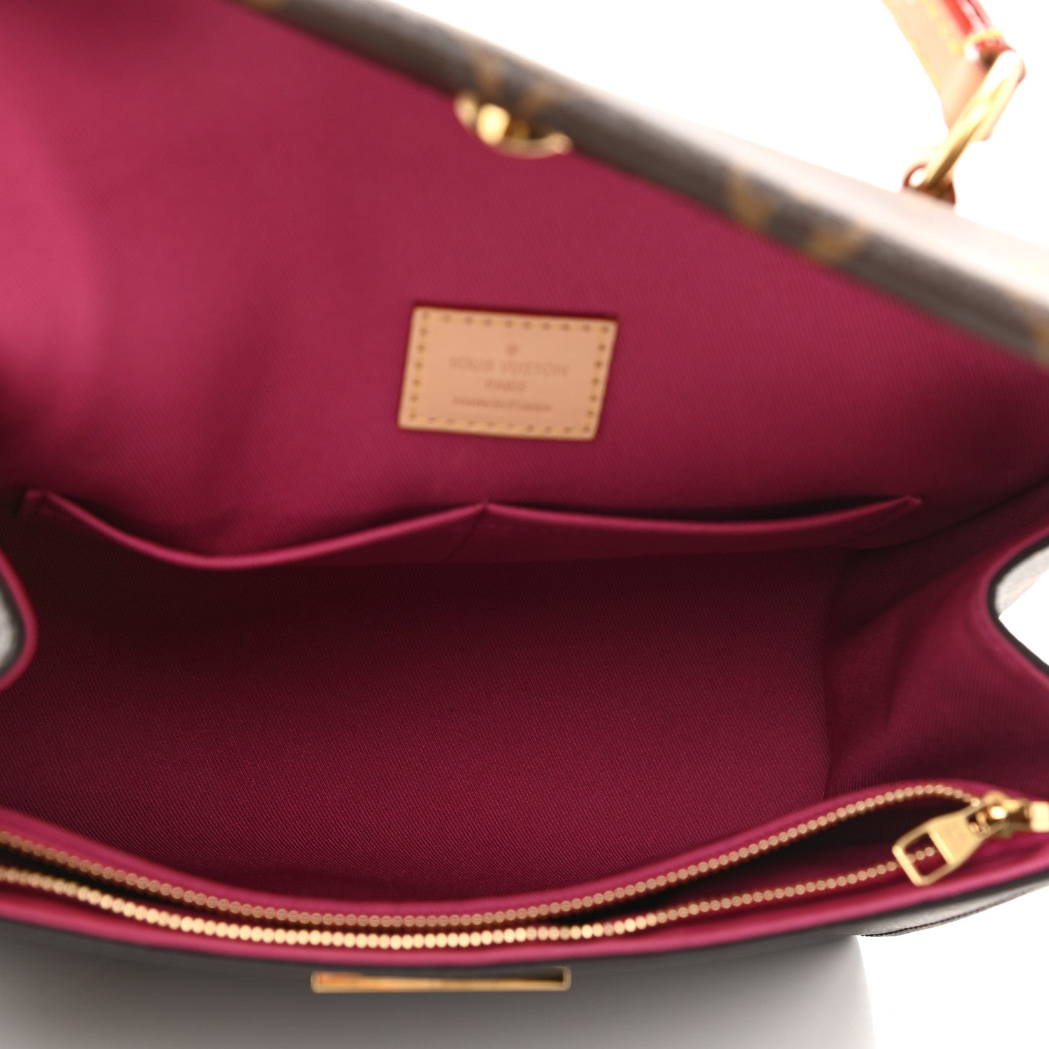 Louis Vuitton Monogram Cluny BB Bordeaux Fuchsia 4 of 11