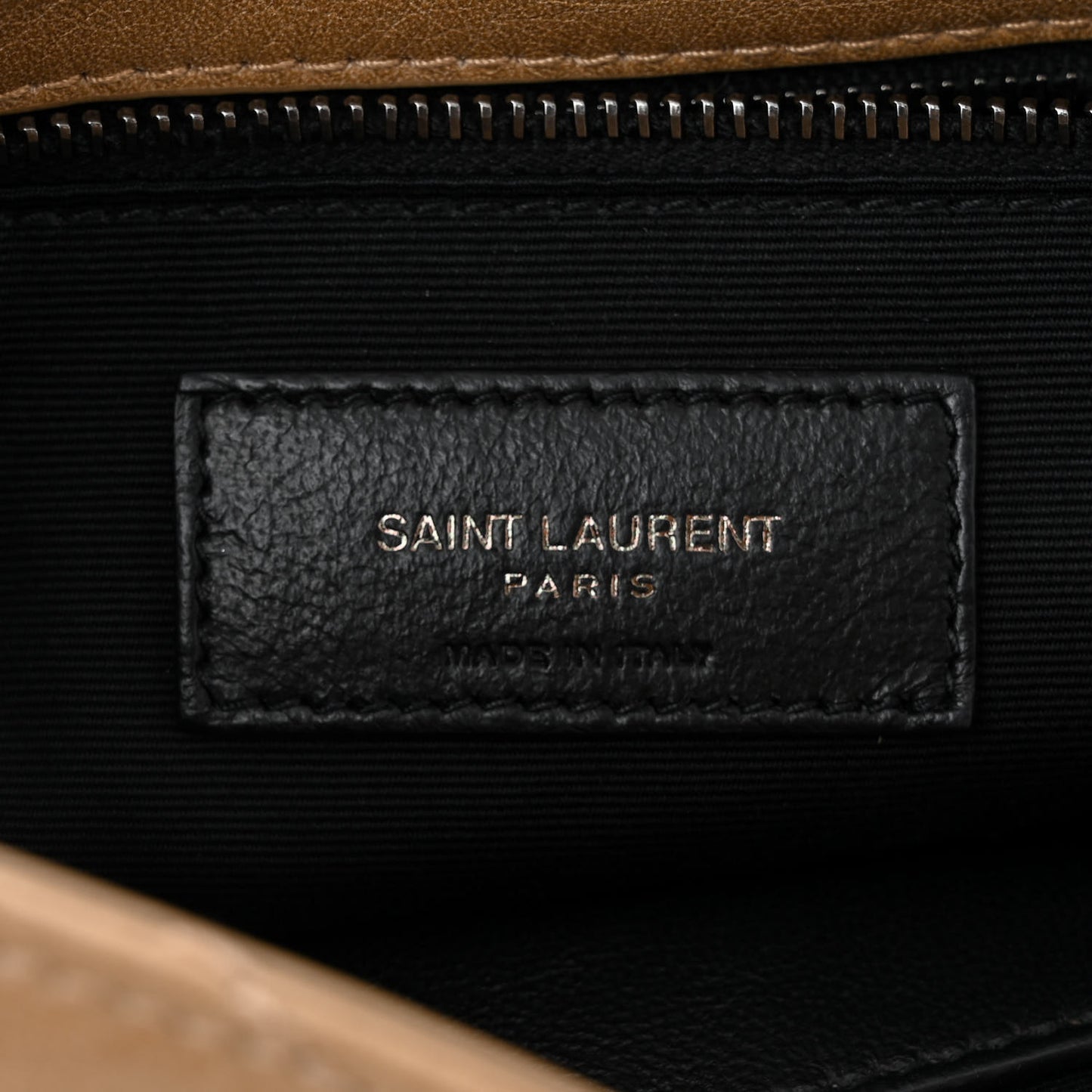 Crinkled Calfskin Matelasse Monogram Large Niki Chain Satchel Dark Toffee