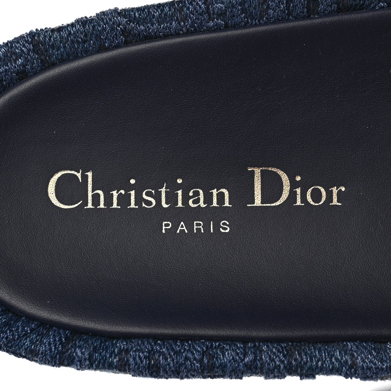 Christian Dior Oblique Denim D-Way Platform Sandal 42 Blue 7 of 10