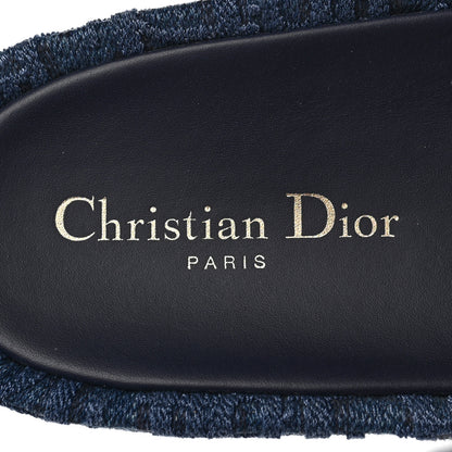 Christian Dior Oblique Denim D-Way Platform Sandal 42 Blue 7 of 10