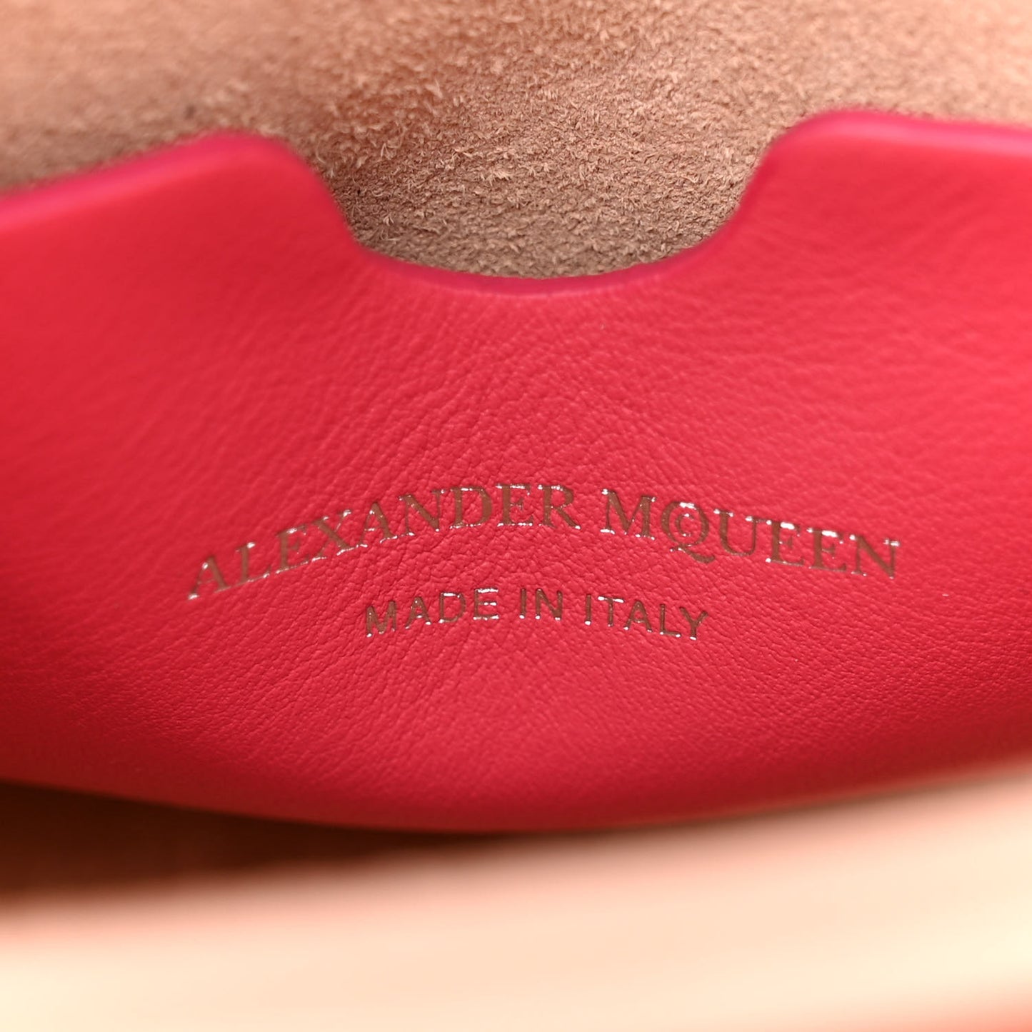 Fur Calfskin Mini Heroine 21 Pink
