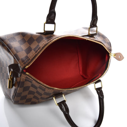 Louis Vuitton Damier Ebene Speedy 30 5 of 12