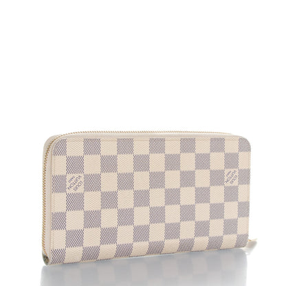 Louis Vuitton Damier Azur Zippy Organizer Wallet 3 of 7