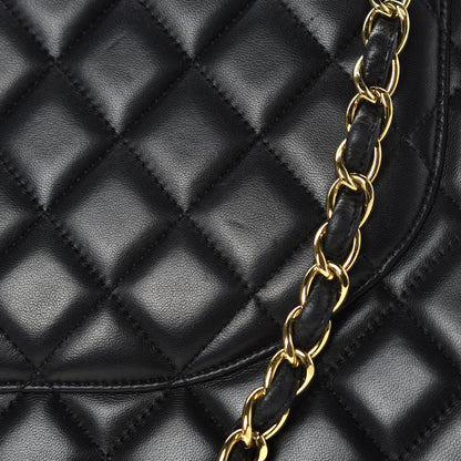 Chanel Lambskin Quilted Maxi Double Flap Black 18 of 18