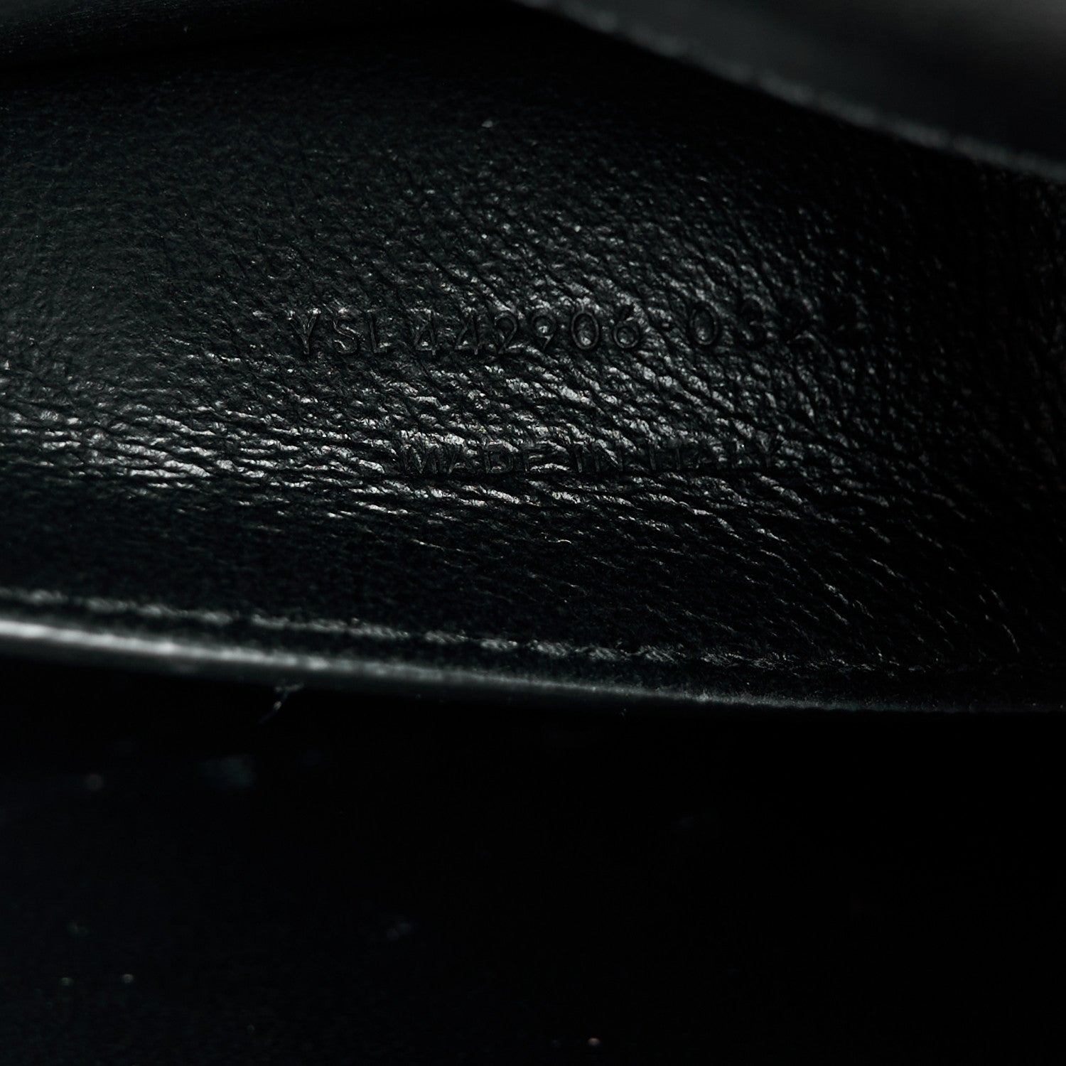 Saint Laurent Calfskin Medium Monogram Sunset Black 7 of 12