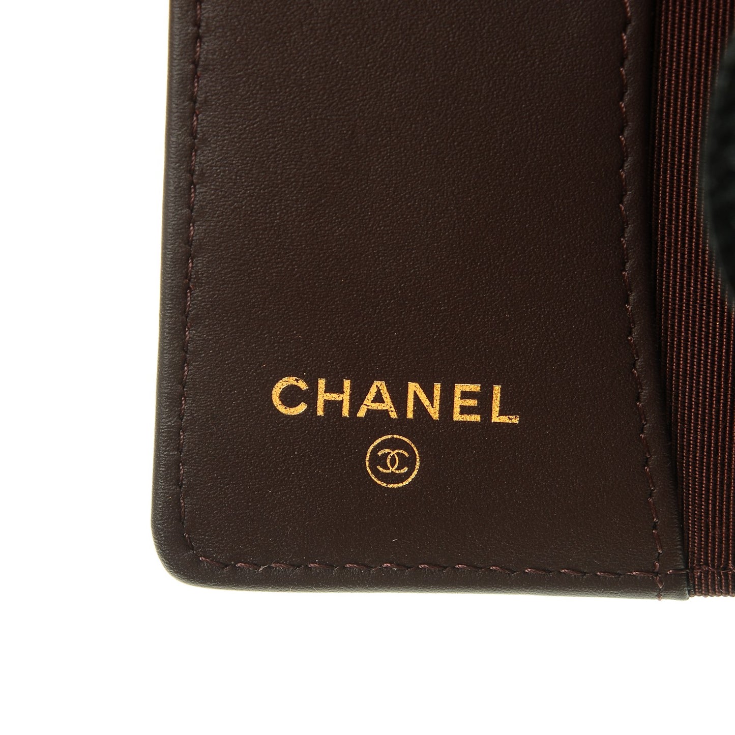 Caviar Quilted 6 Key Holder Black