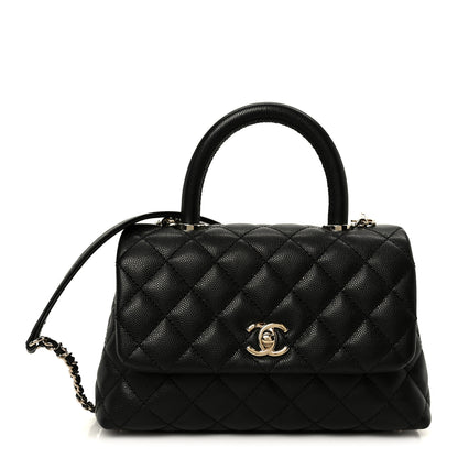 Chanel Caviar Quilted Mini Coco Handle Flap Black 1 of 11