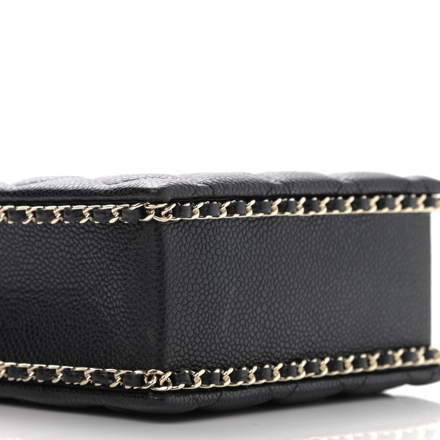 Chanel Caviar Quilted Evening Box Bag Black 9 of 11