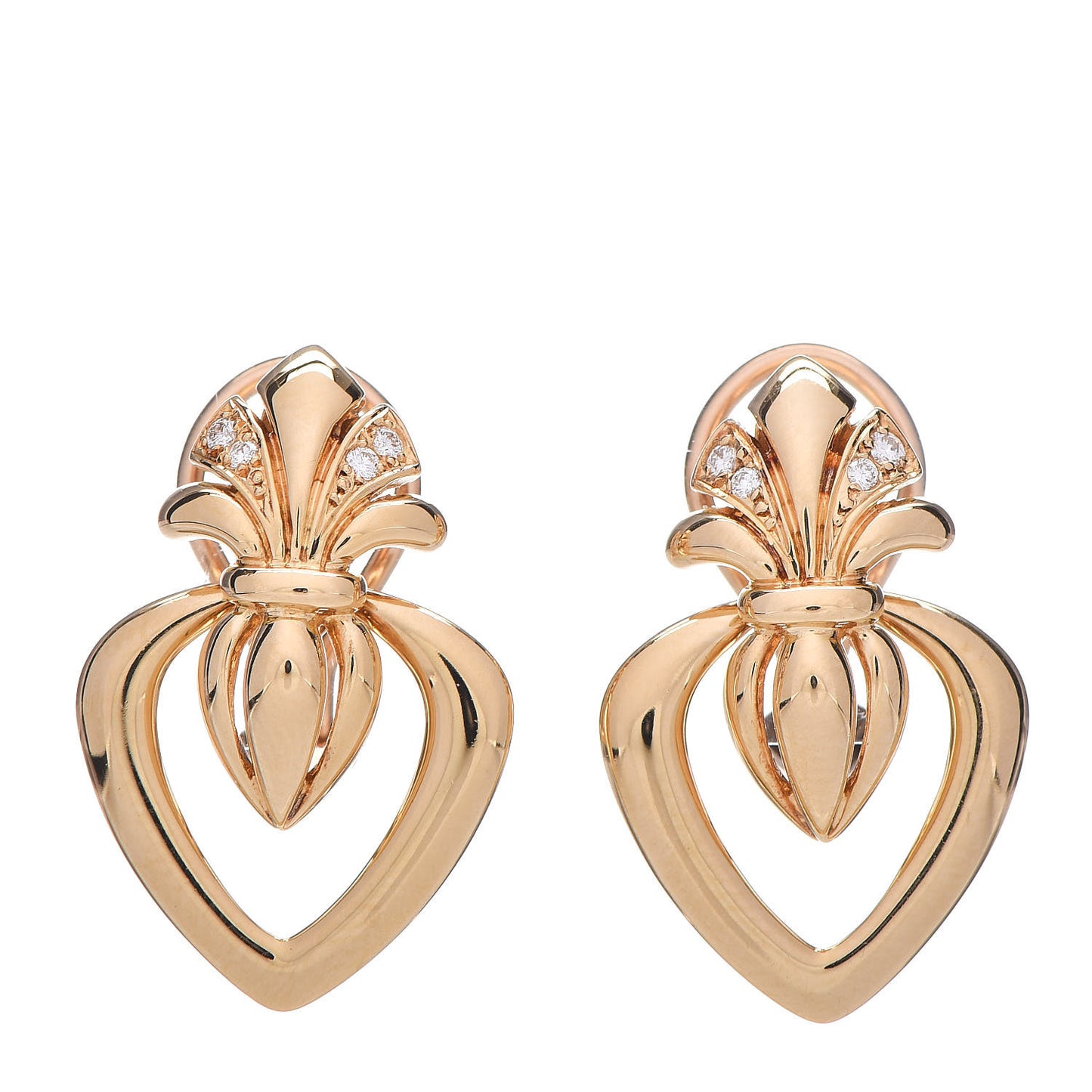 18K Yellow Gold Diamond Akoya Pearl 7mm Jacket Clip-On Earrings Set of 3