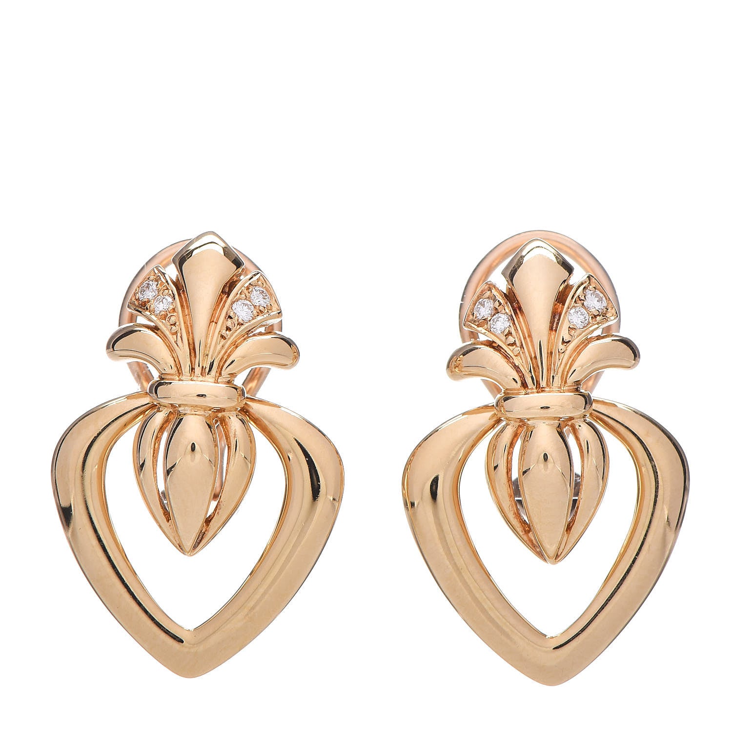 Mikimoto 18K Yellow Gold Diamond Akoya Pearl 7mm Jacket Clip-On Earrings Set of 3 3 of 6