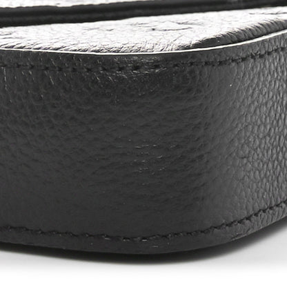 Louis Vuitton Empreinte Pochette Felicie Chain Wallet Black 9 of 10
