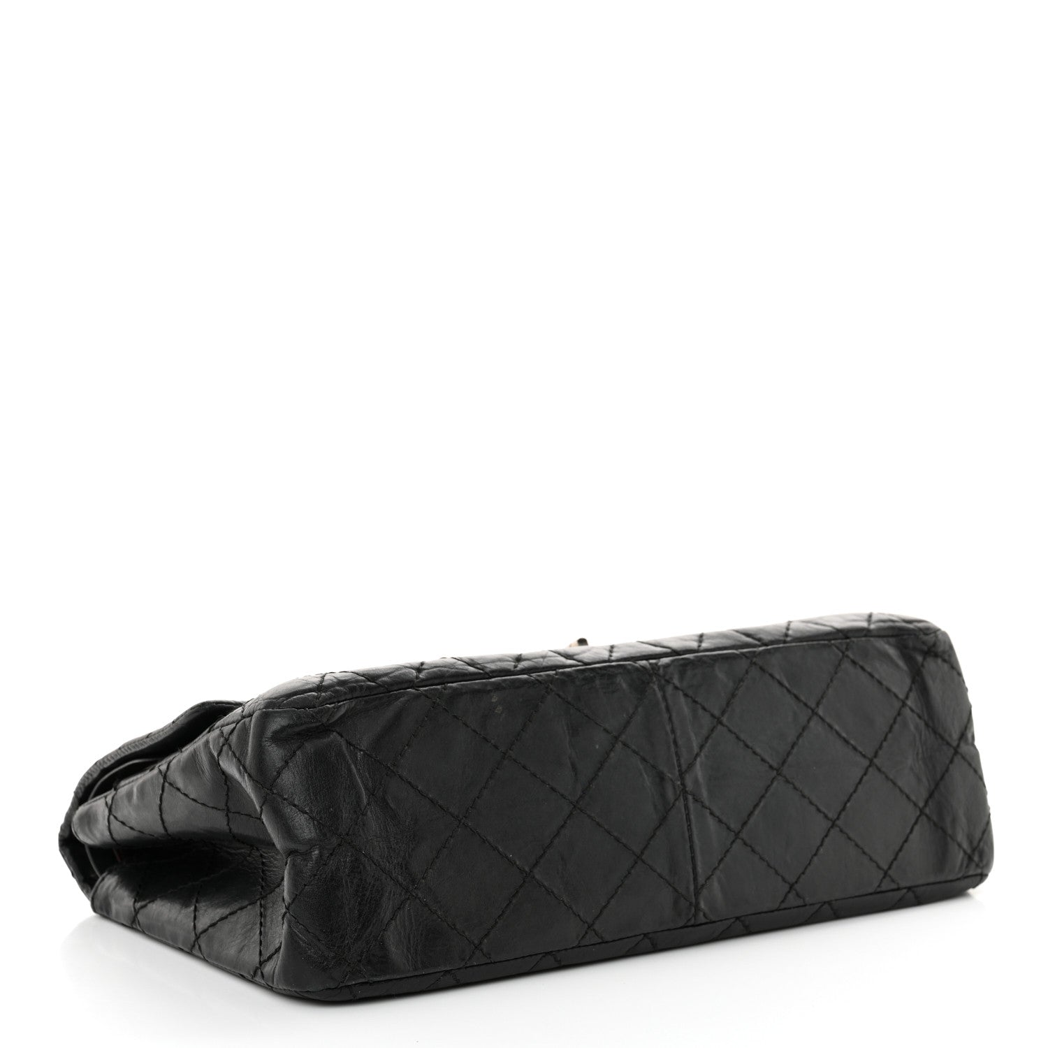 Chanel Aged Calfskin Quilted 2.55 Reissue 226 Flap Black 4 of 16