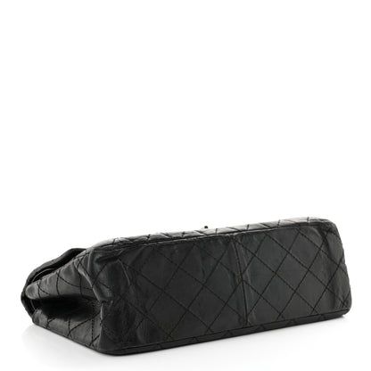 Chanel Aged Calfskin Quilted 2.55 Reissue 226 Flap Black 4 of 16