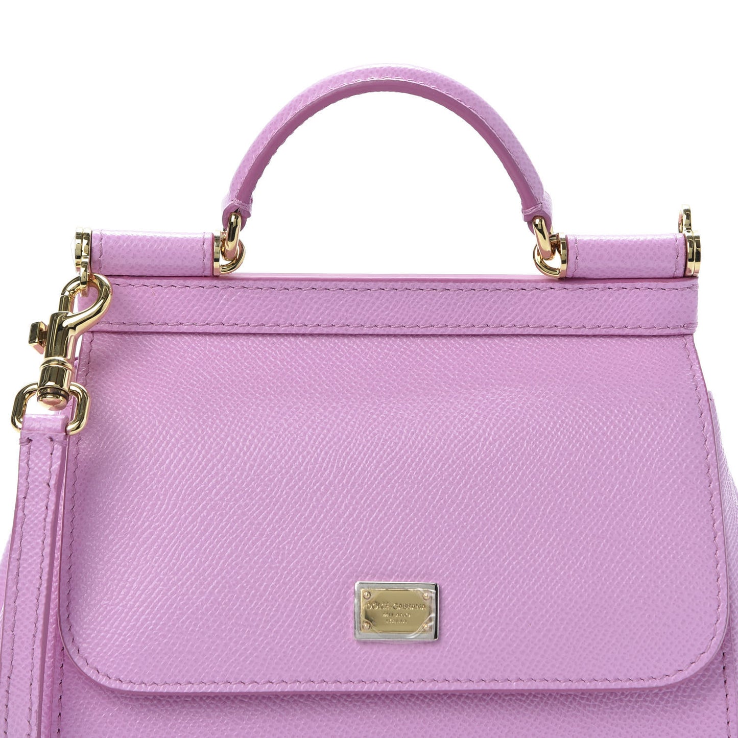 Dauphine Mini Miss Sicily Satchel Rosa Chiaro