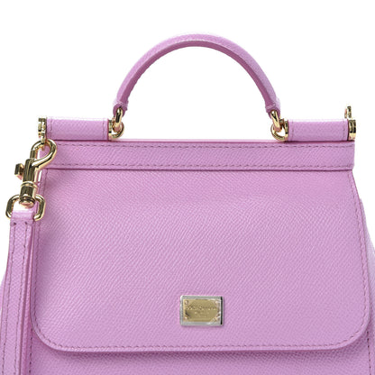 Dolce & Gabbana Dauphine Mini Miss Sicily Satchel Rosa Chiaro 9 of 9