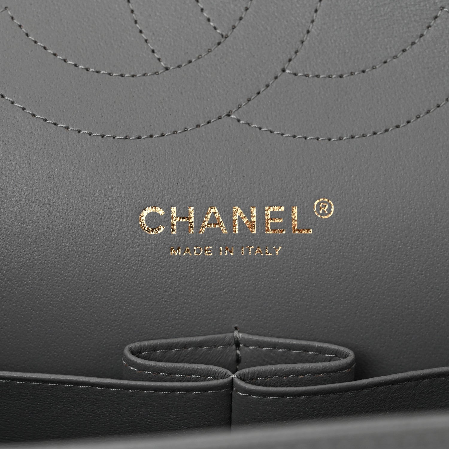 Chanel Caviar Quilted Jumbo Double Flap Grey 6 of 11