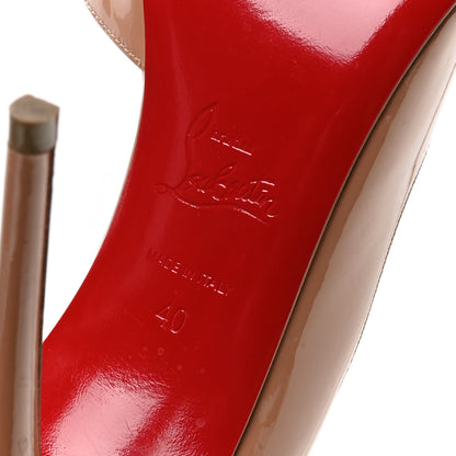 Christian Louboutin Nappa Iriza 100 Pumps 40 Nude 7 of 7