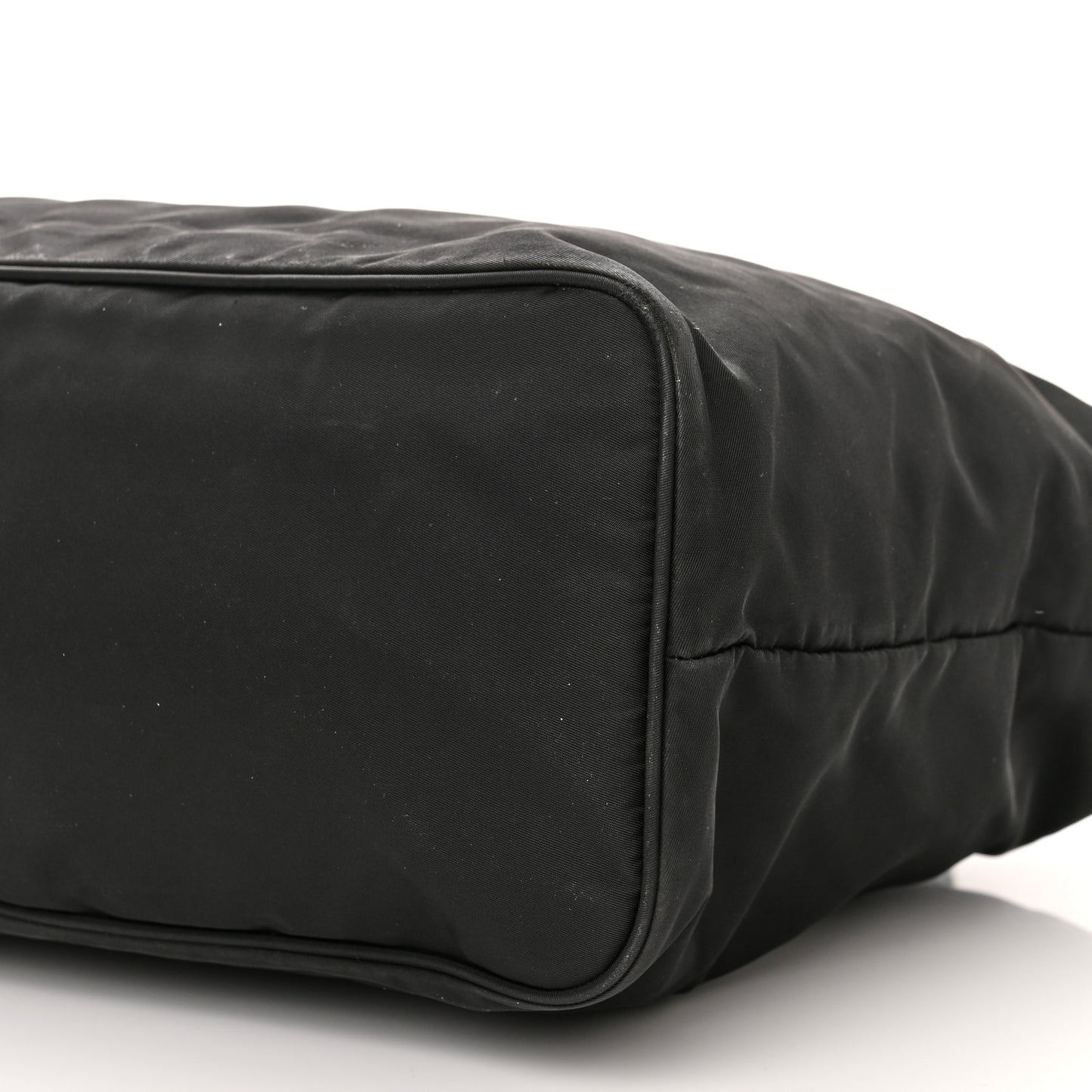 Tessuto Nylon Saffiano Tote Black