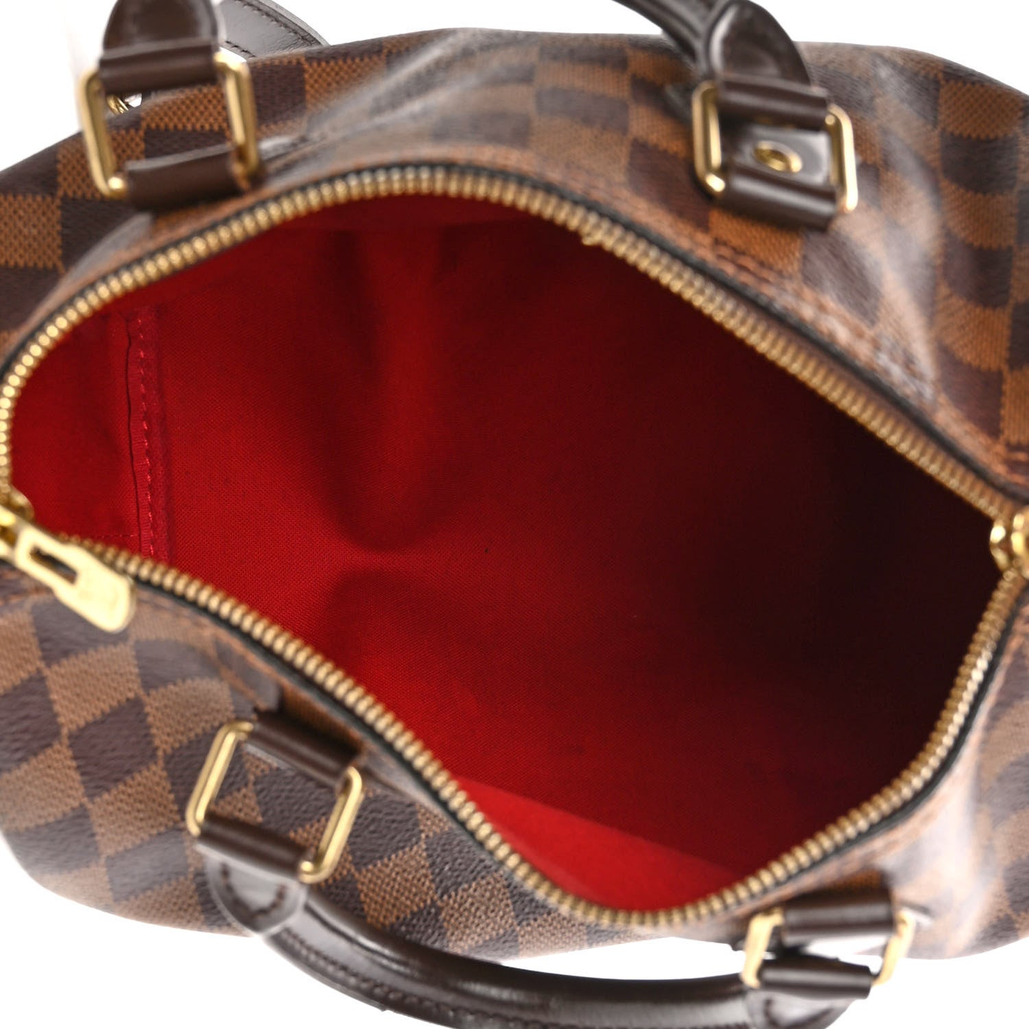 Louis Vuitton Damier Ebene Speedy Bandouliere 25 11 of 11