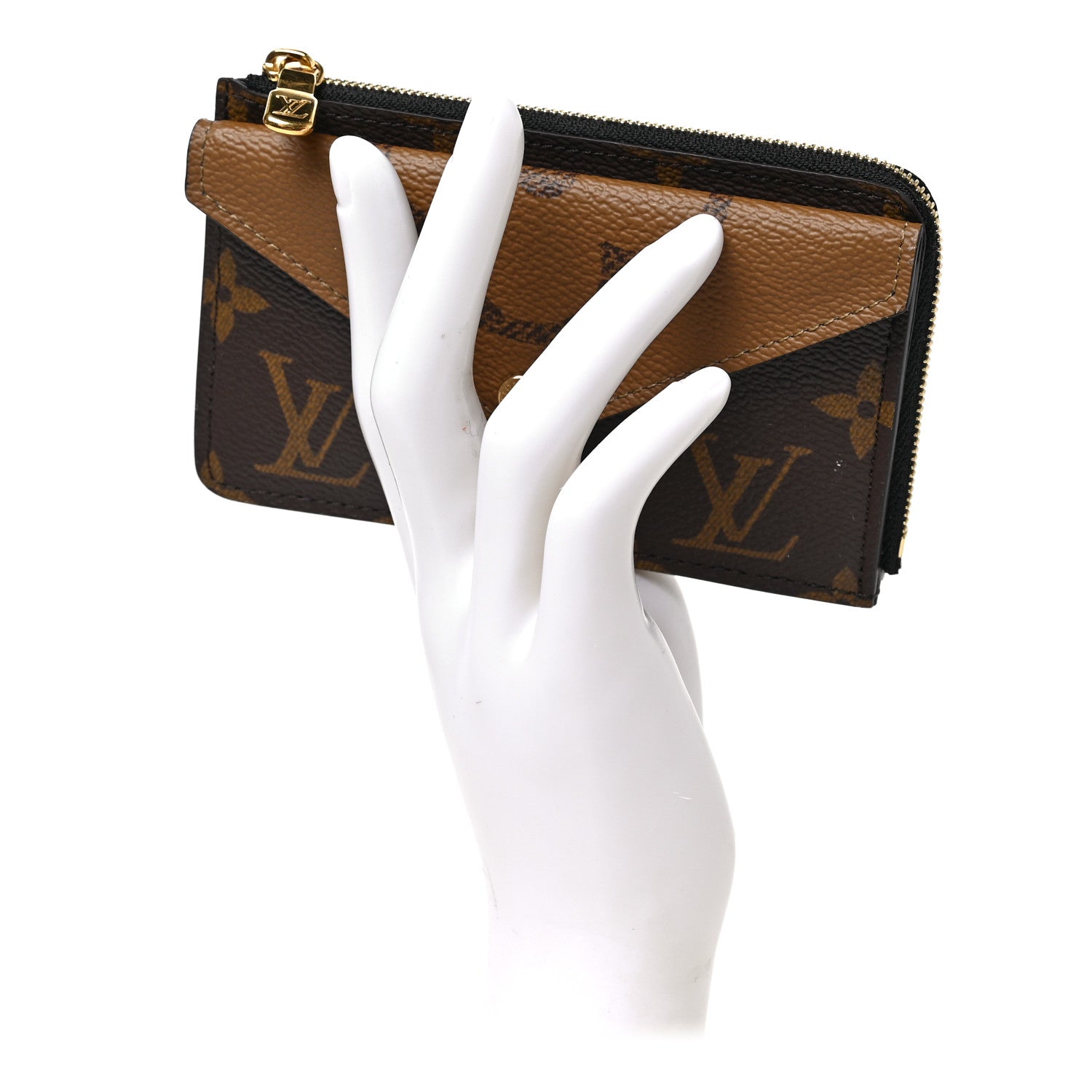 Louis Vuitton Reverse Monogram Recto Verso Card Holder Brown 2 of 7