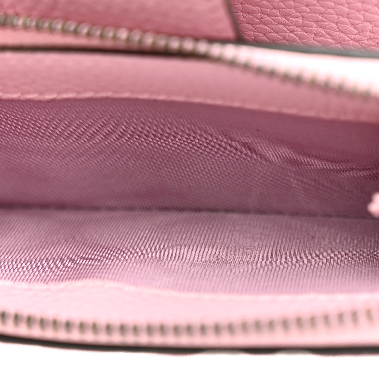 Gucci Piuma Calfskin Medium Bamboo Double G Wallet Pink 6 of 8