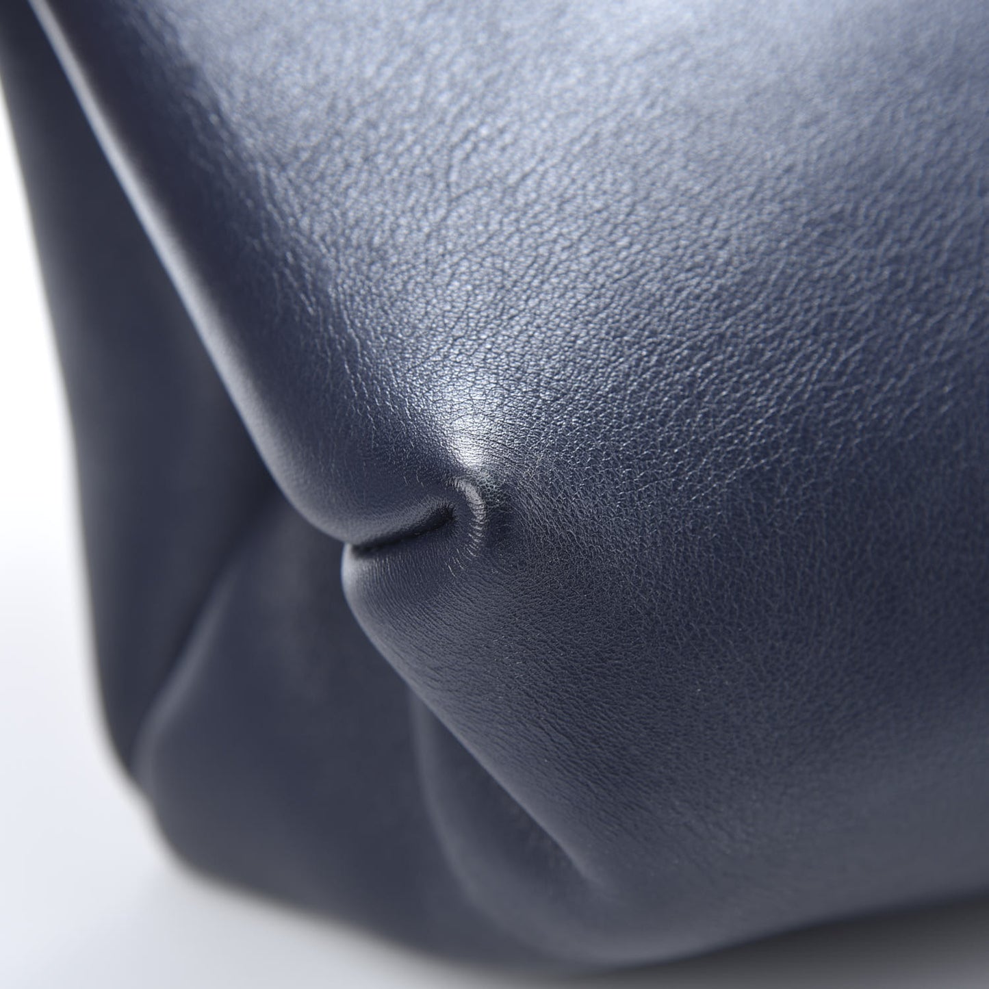 Calfskin All Soft Shoulder Bag Indigo