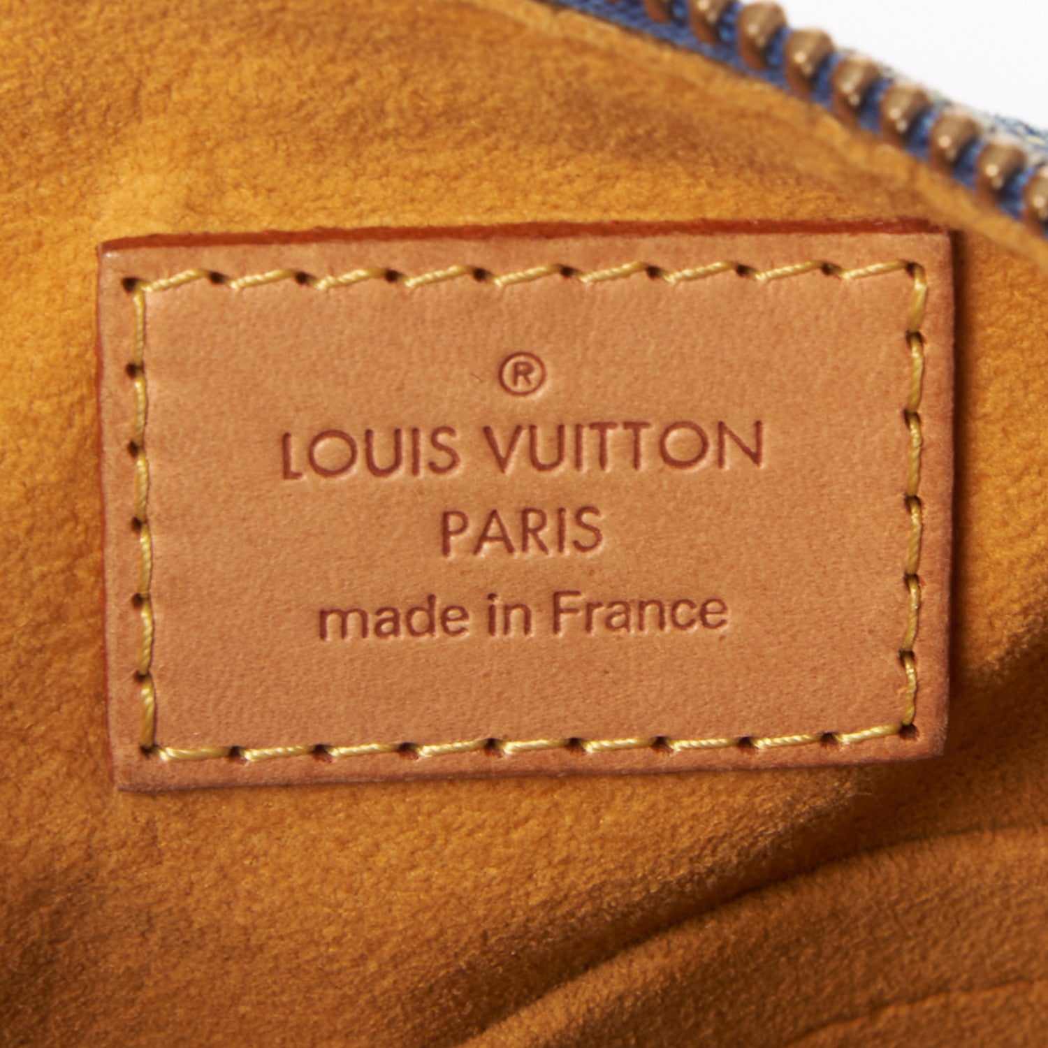 Louis Vuitton Monogram Denim Baggy PM Blue 8 of 8
