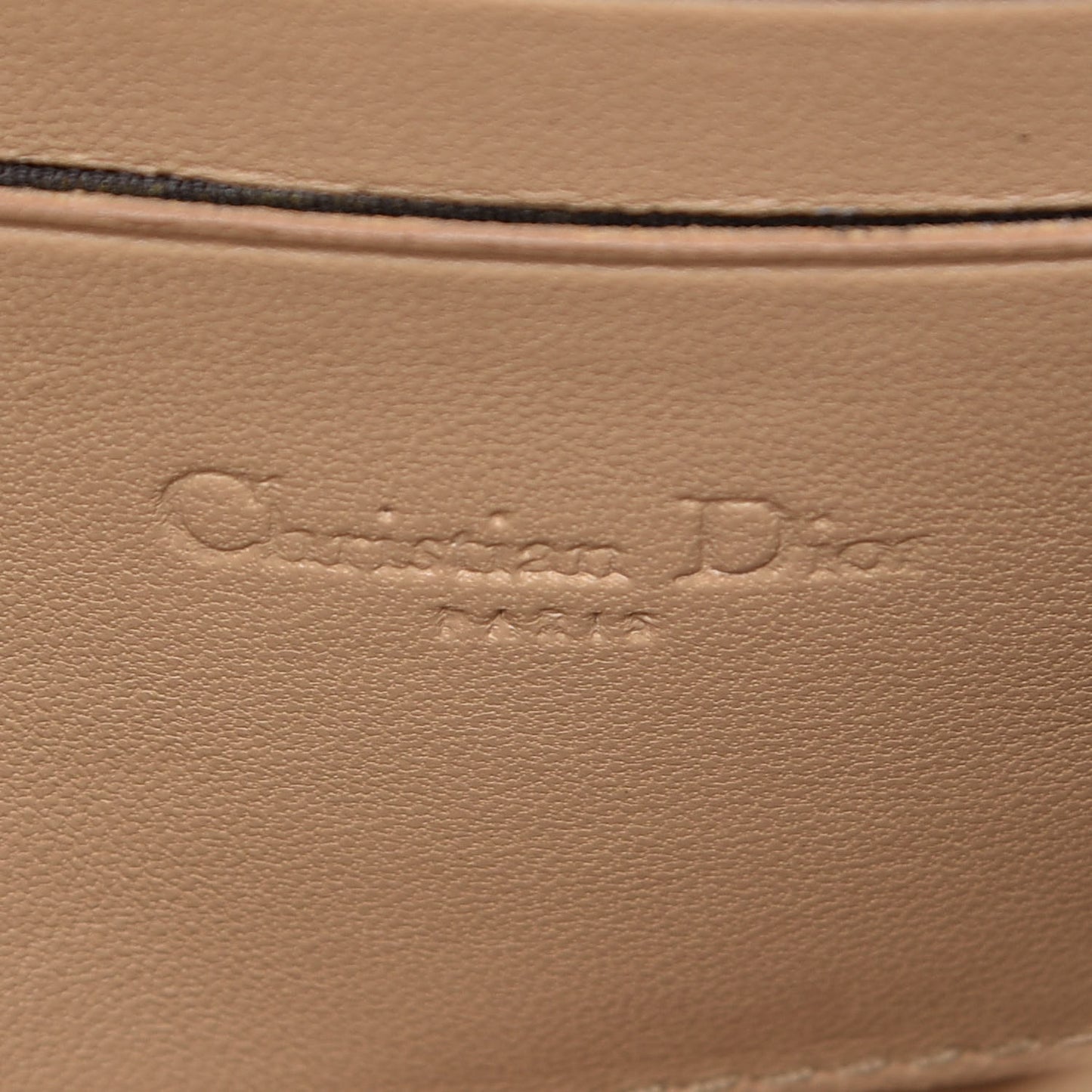 Patent Cannage New Lock Pouch Beige