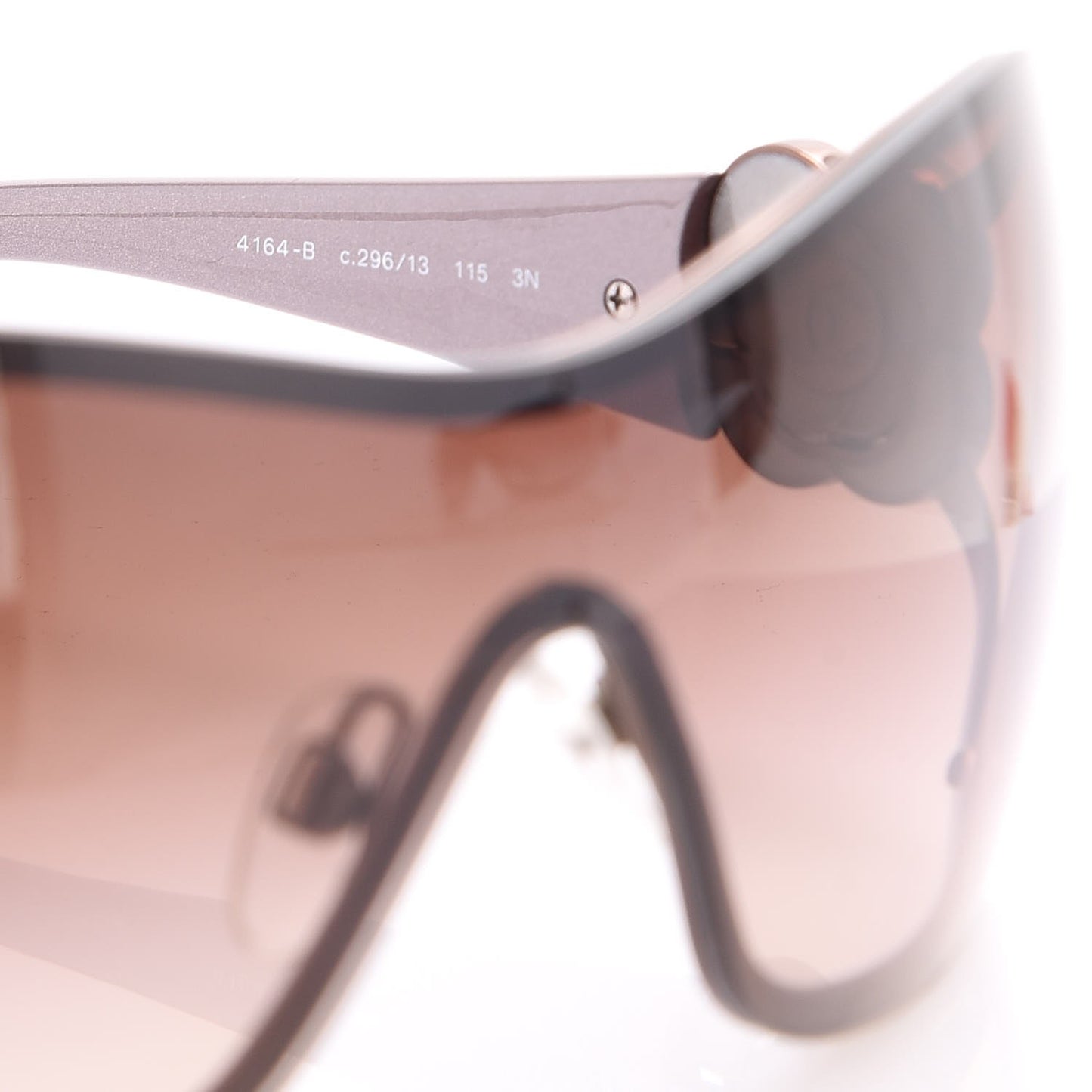 Swarovski Crystal Camellia CC Sunglasses 4164-B Bronze