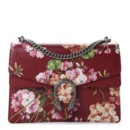Gucci Calfskin Blooms Print Medium Dionysus Shoulder Bag Romantic Cherry Multicolor 1 of 10