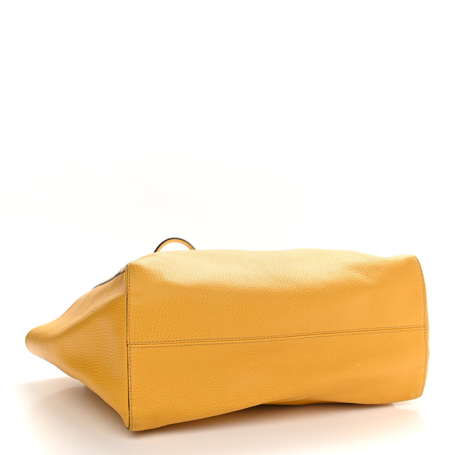 Dollar Calfskin Medium Swing Tote Yellow